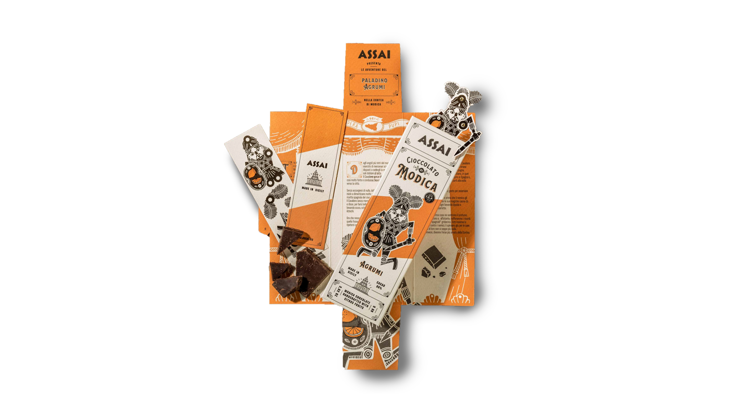 Czekolada z Modica IGP 60% ze skórką pomarańczową