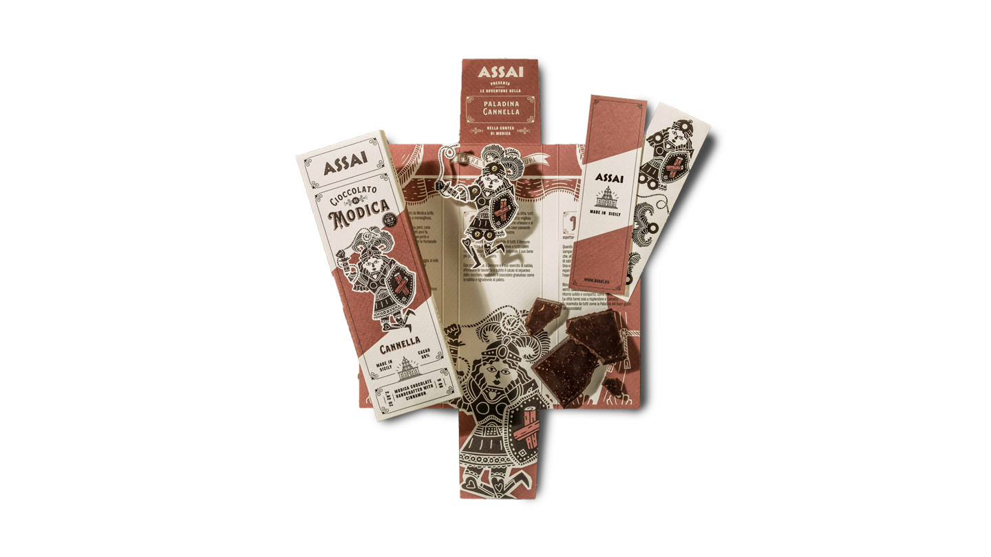 Czekolada Modica IGP 60% z cynamonem