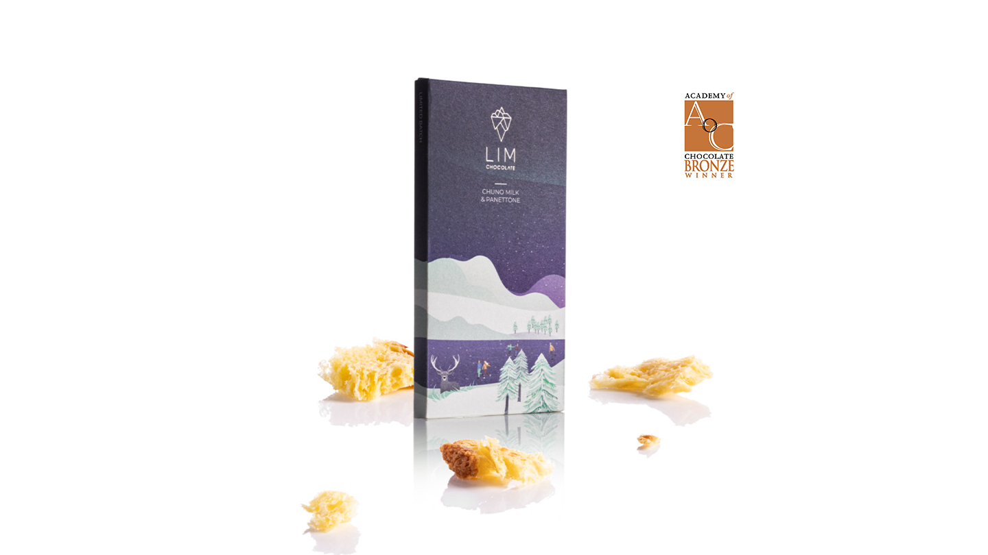 Czekolada bean-to-bar Chuno mleczna z Panettone