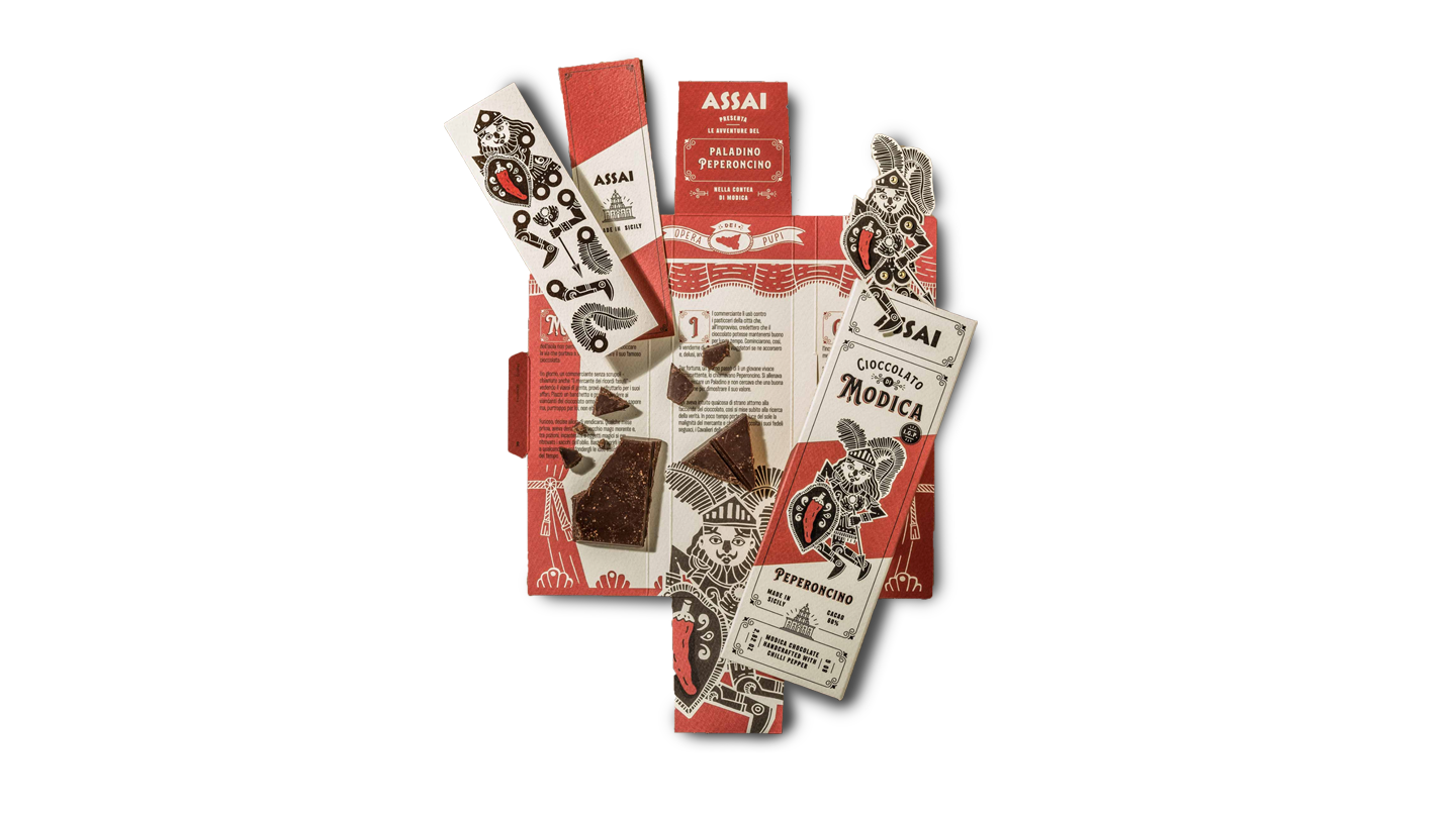 Czekolada Modica 70% z papryczką chili