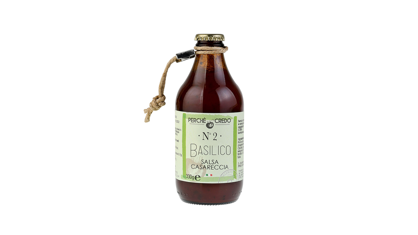 Sos pomidorowy z bazylią