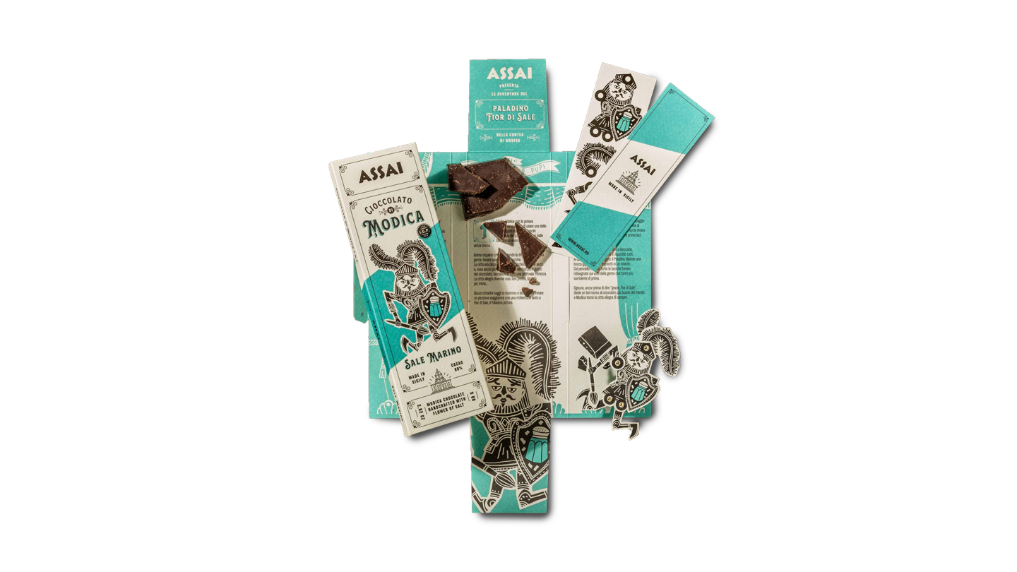 Czekolada Modica IGP 80% z solą morską